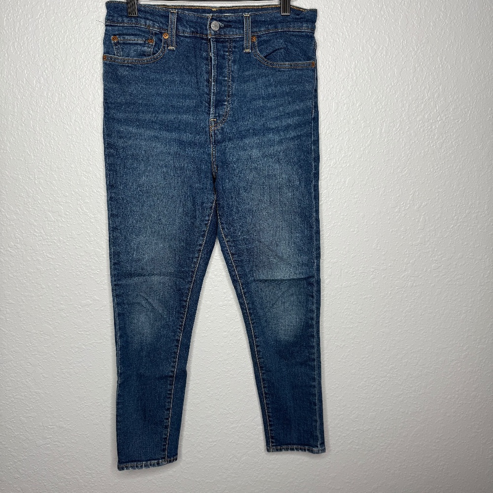 Women's  Levi Strauss & Co Wedgie Skinny 29 Denim‎ Jean -cp